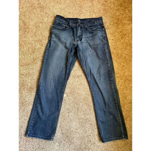 Urban Pipeline Men's Classic Straight Leg Jeans Medium Wash Denim Casual Wear‎